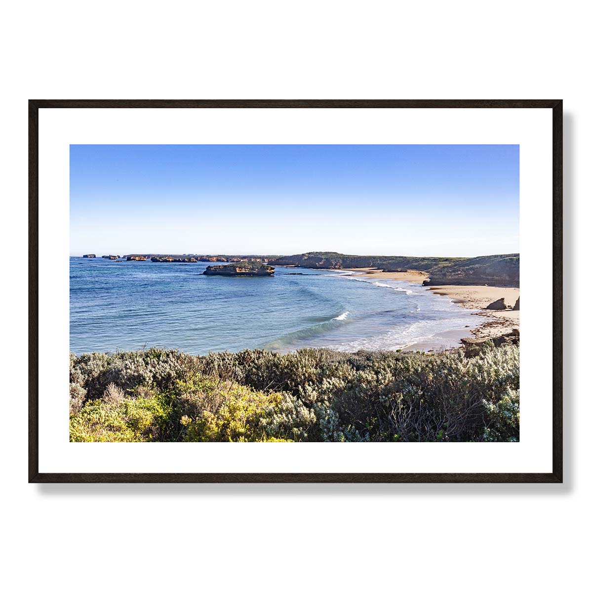 Great Ocean Road Bay of Martyrs Art Print
