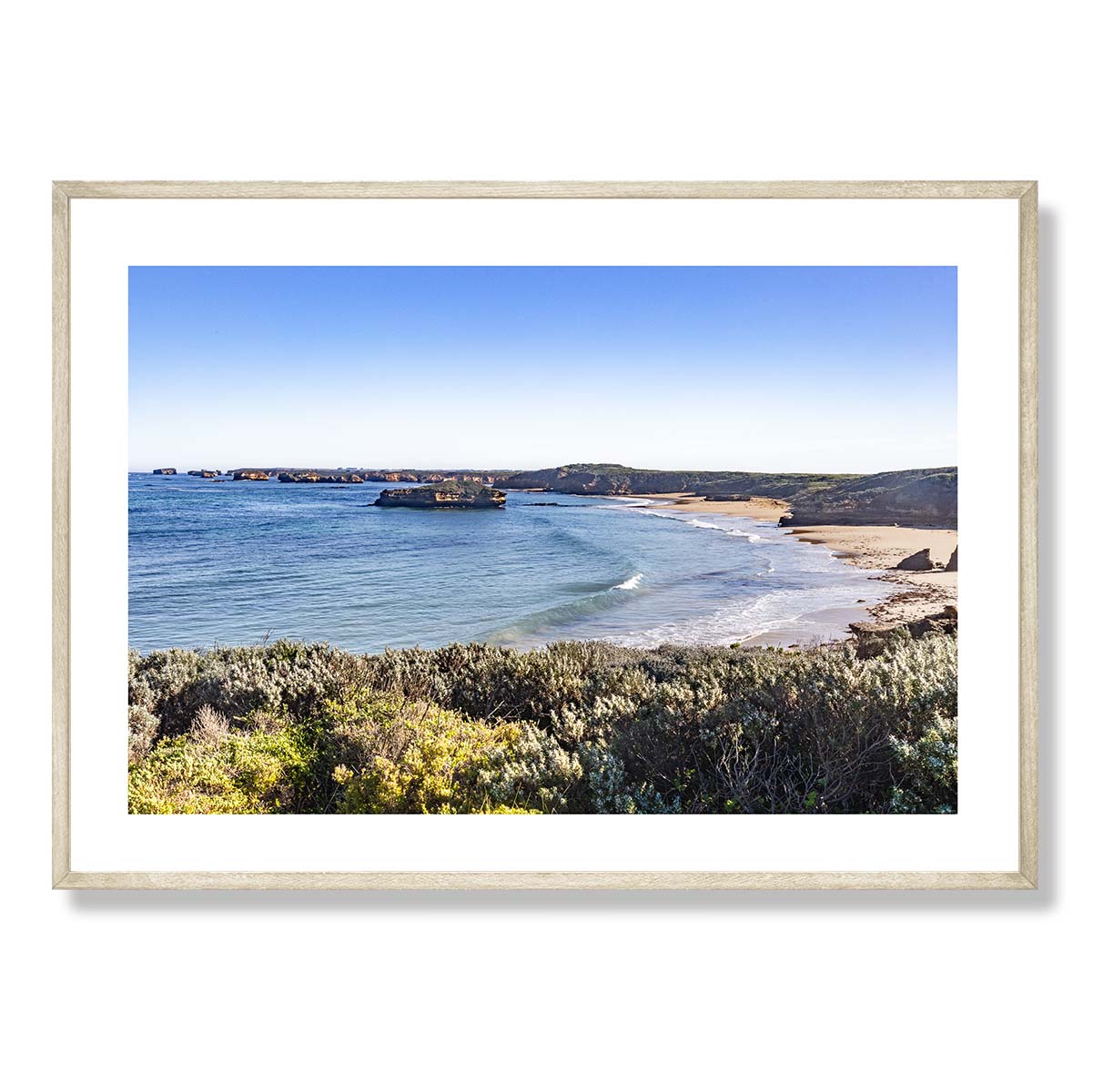 Great Ocean Road Bay of Martyrs Art Print