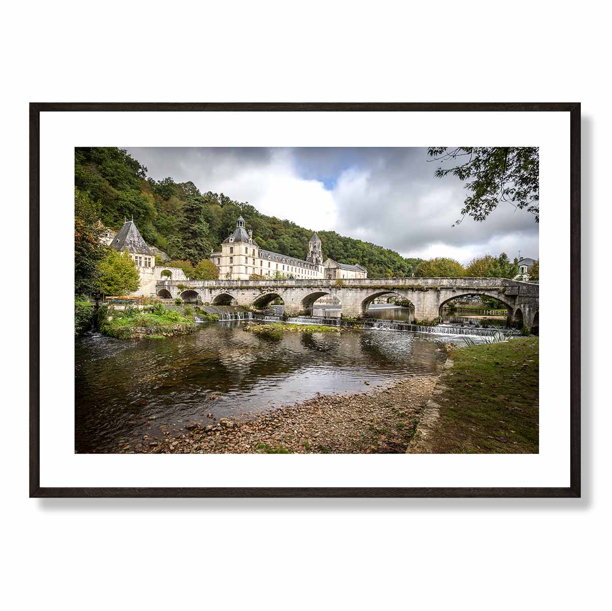 Brantôme France Art Print