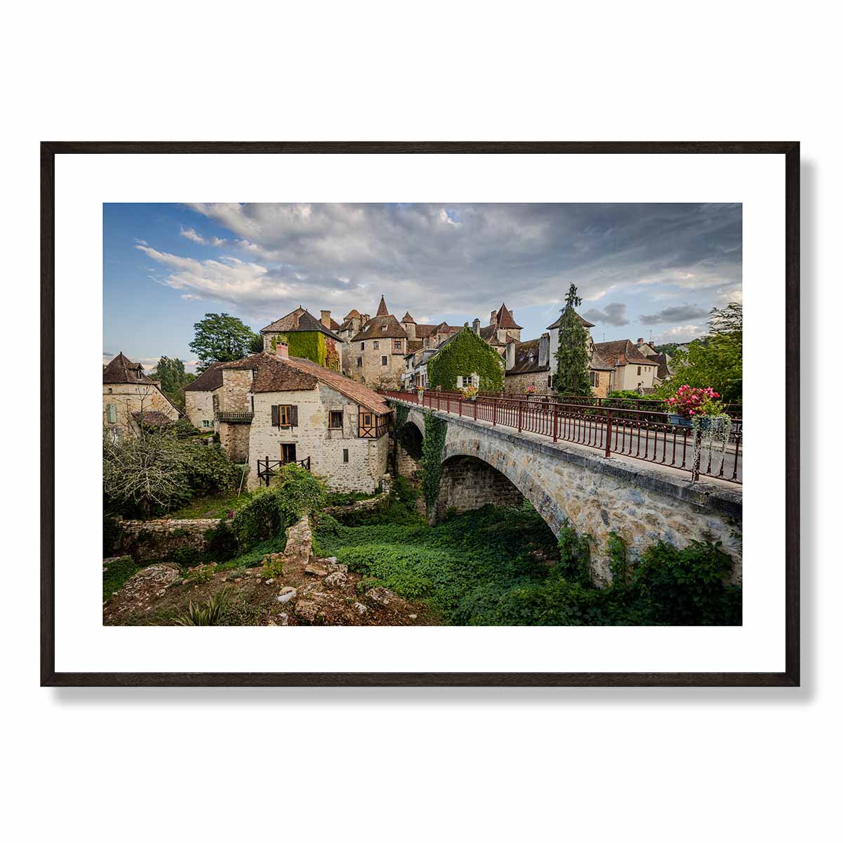 Carennac France Art Print