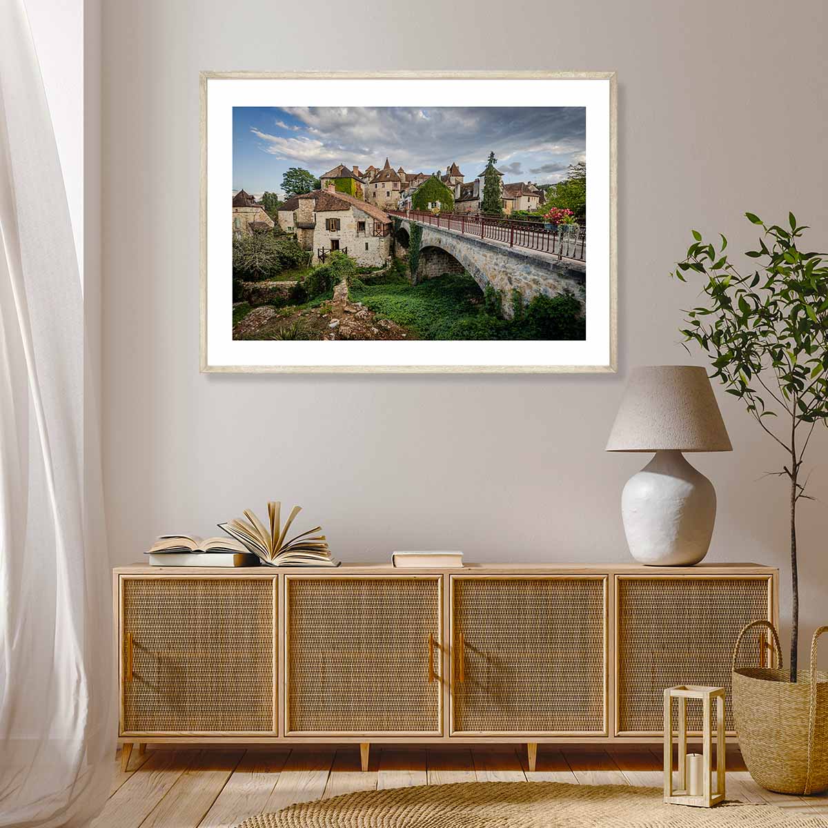 Carennac France Art Print