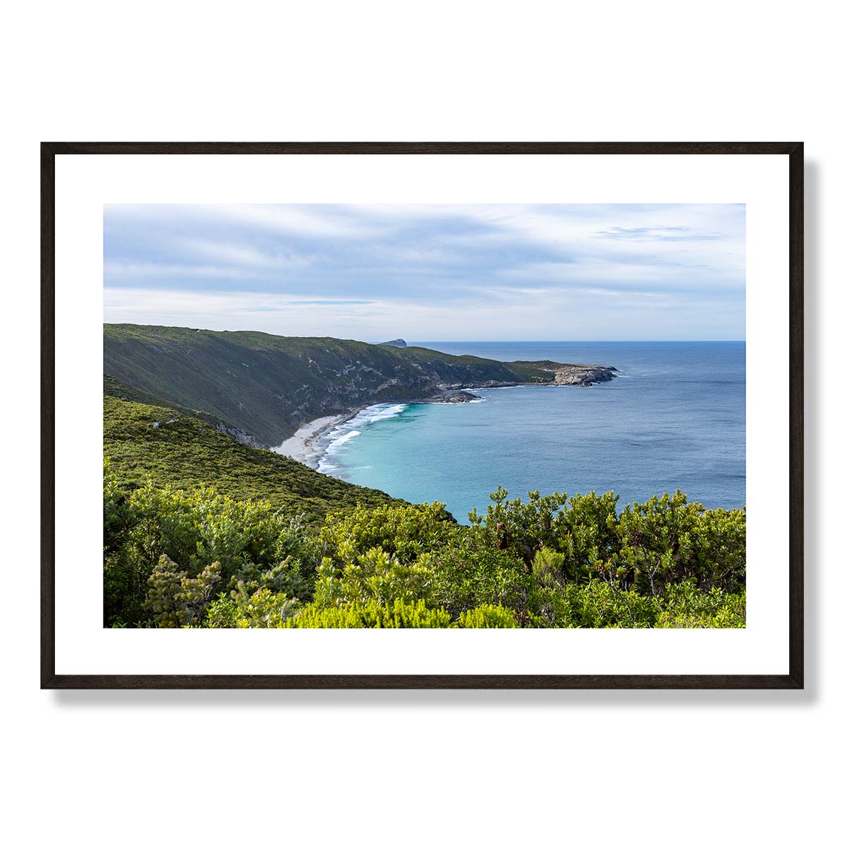 Cave Point Lighthouse Art Print