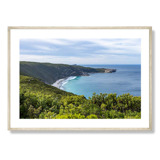 Cave Point Lighthouse Art Print