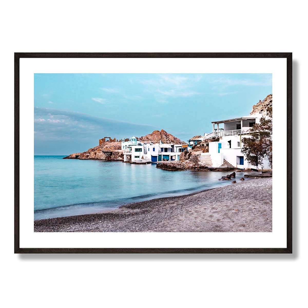 Firopotamos Village Milos 2 Art Print