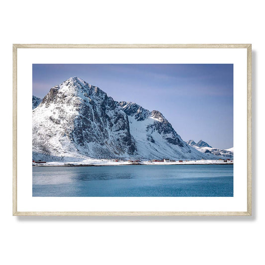 Flakstad A Closer View Lofoten Islands Norway Art Print
