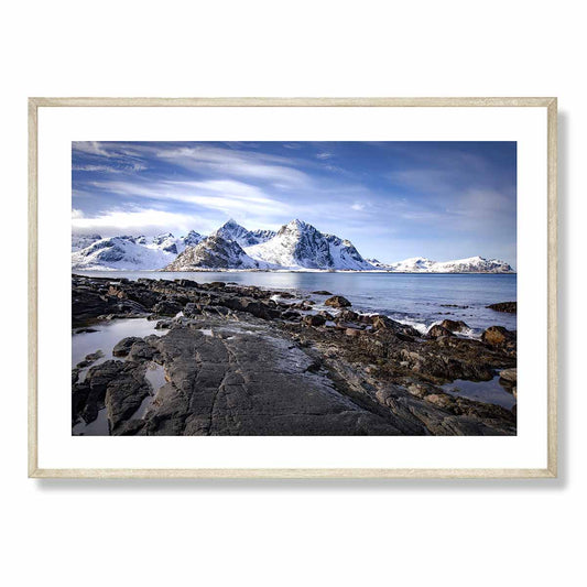 Flakstad Lofoten Islands Norway Art Print