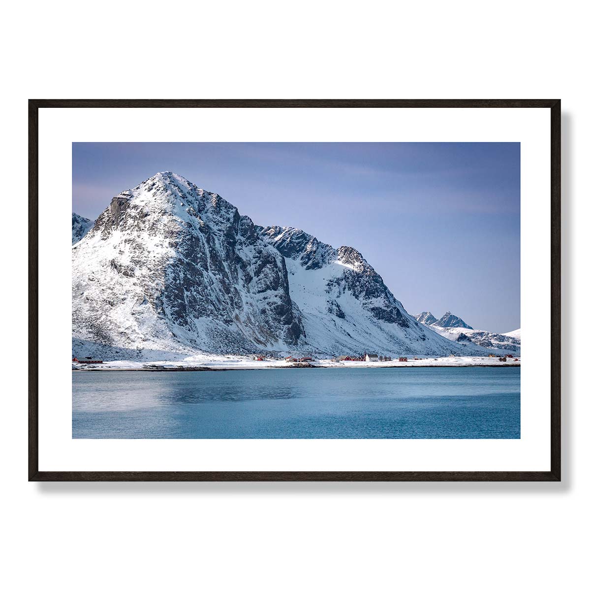 Flakstad A Closer View Lofoten Islands Norway Art Print