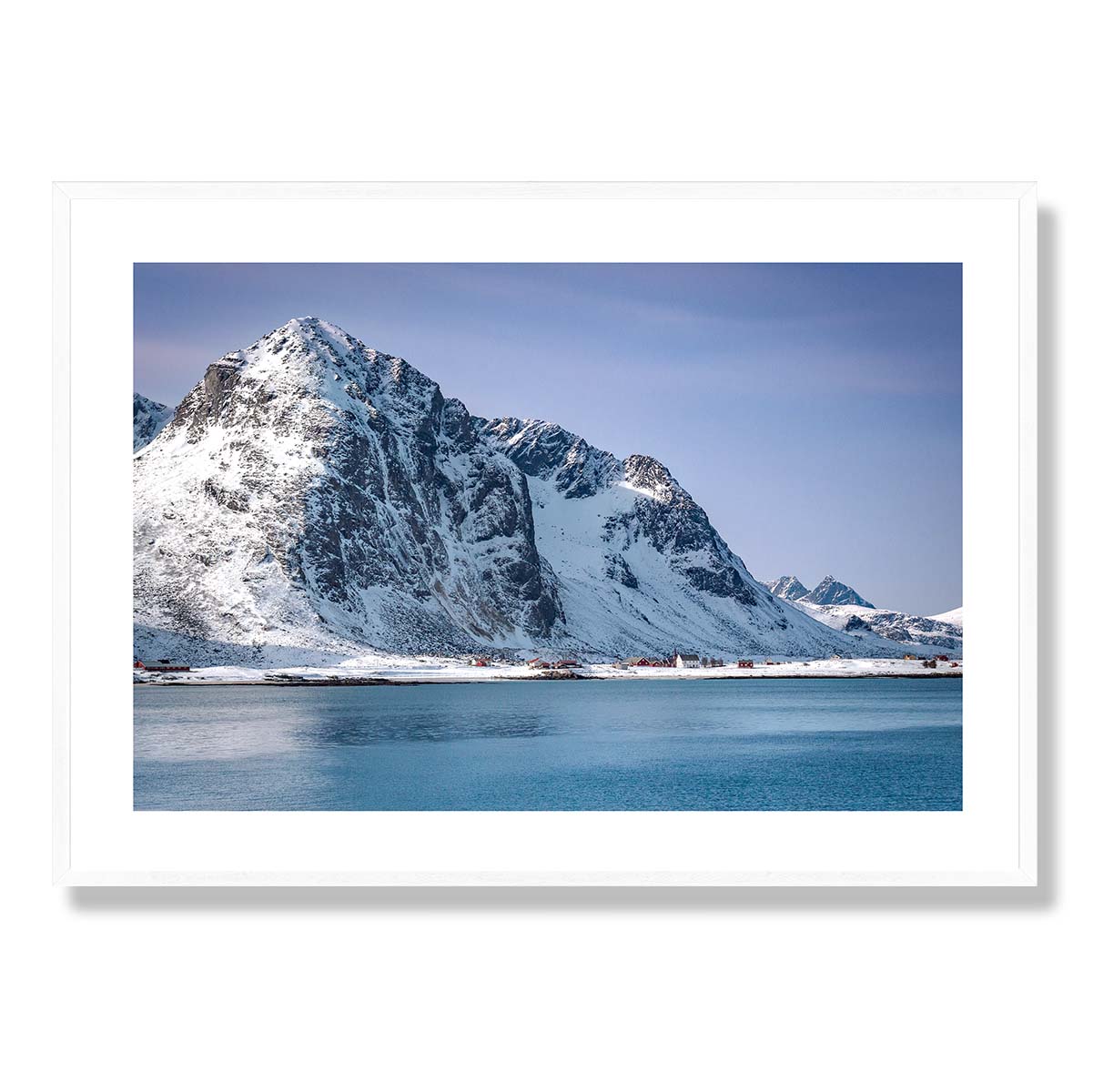 Flakstad A Closer View Lofoten Islands Norway Art Print