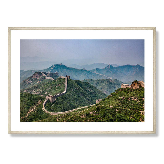 The Great Wall of China Winding View Art Print