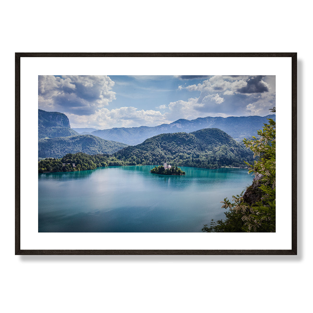 Lake Bled Art Print