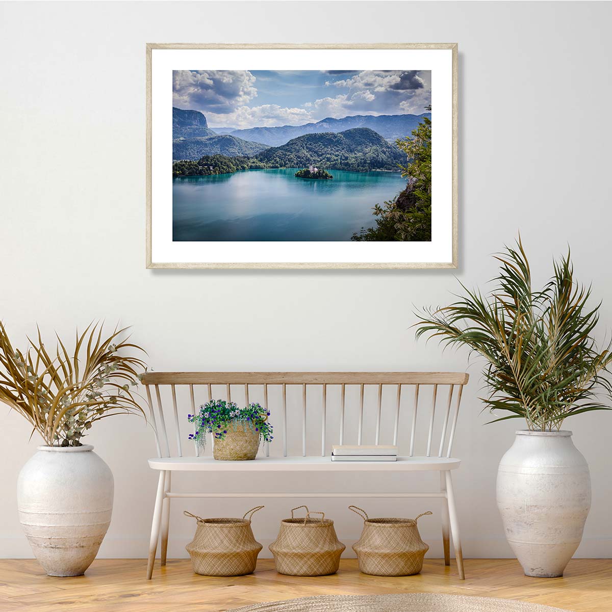 Lake Bled Art Print
