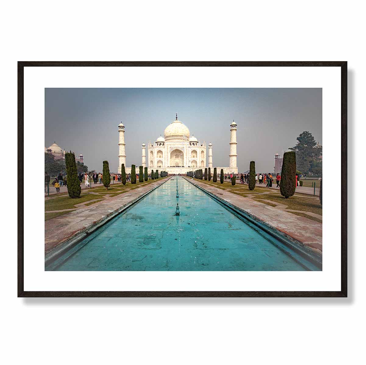 Taj Mahal Mughal Garden Art Print