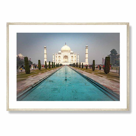 Taj Mahal Mughal Garden Art Print