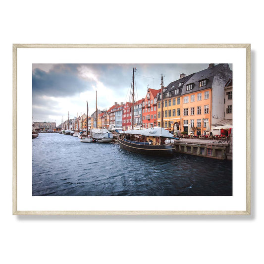 Nyhavn Southern Side Denmark Art Print