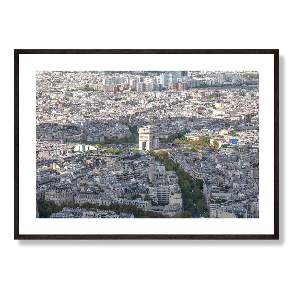 Paris Arc de Triomphe View Art Print