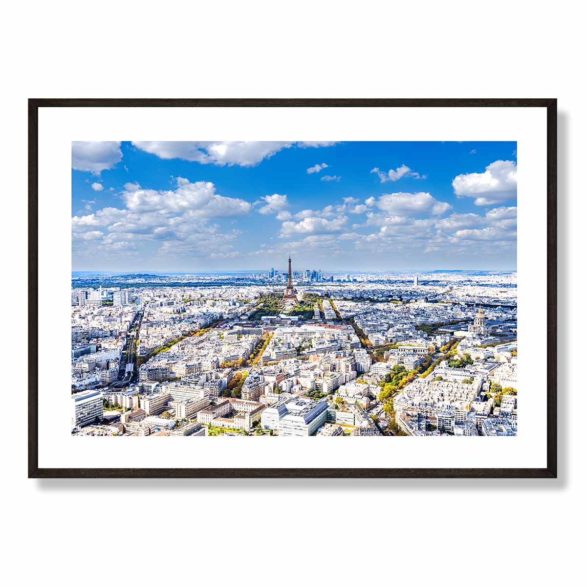 Paris Skyline Art Print