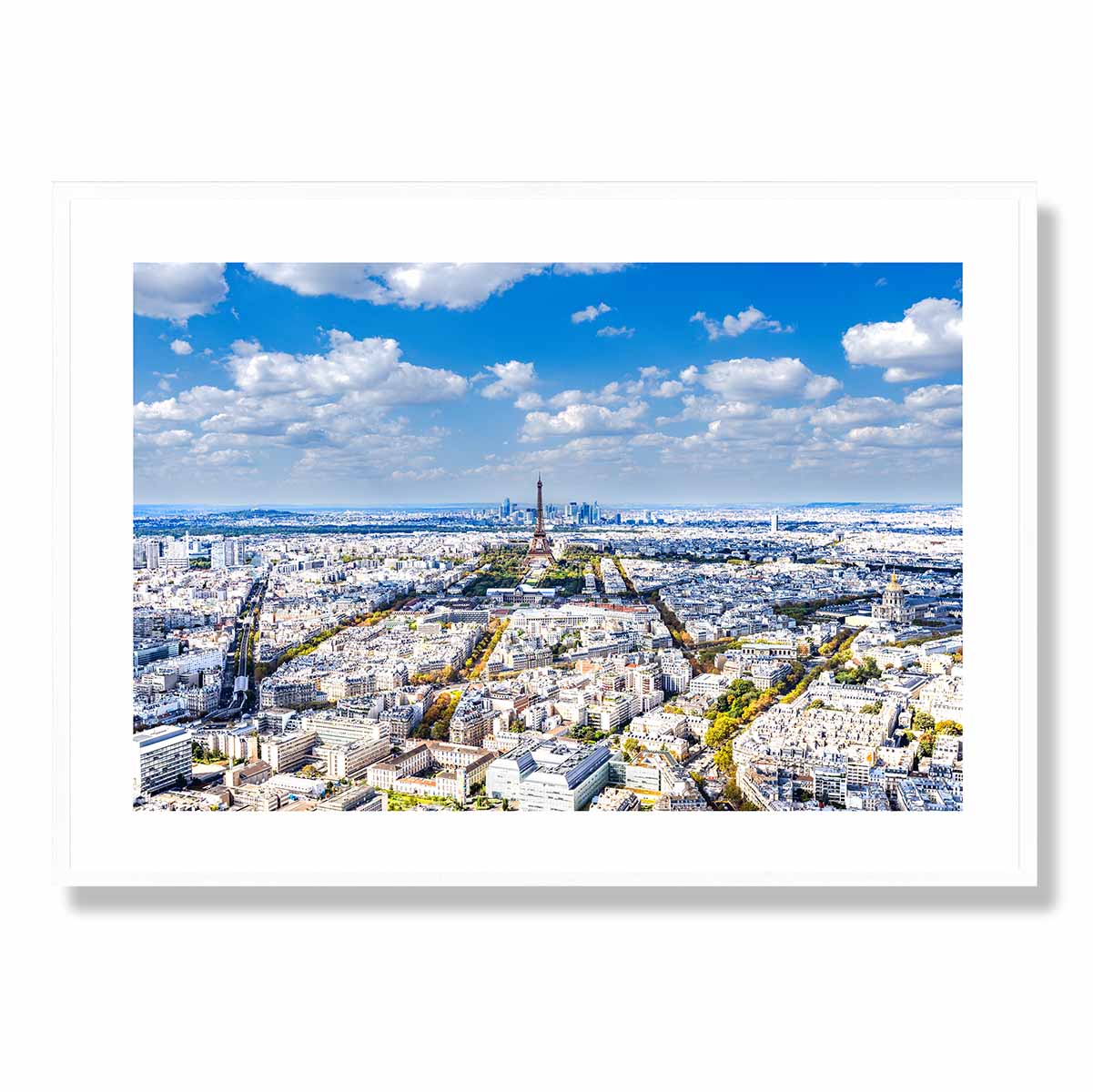 Paris Skyline Art Print