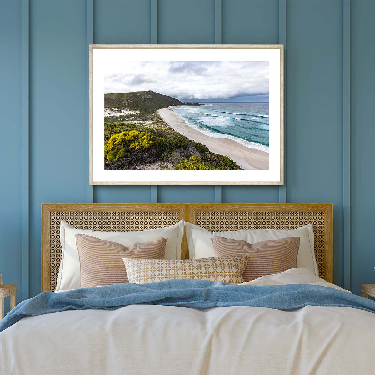 Conspicuous Beach Art Print
