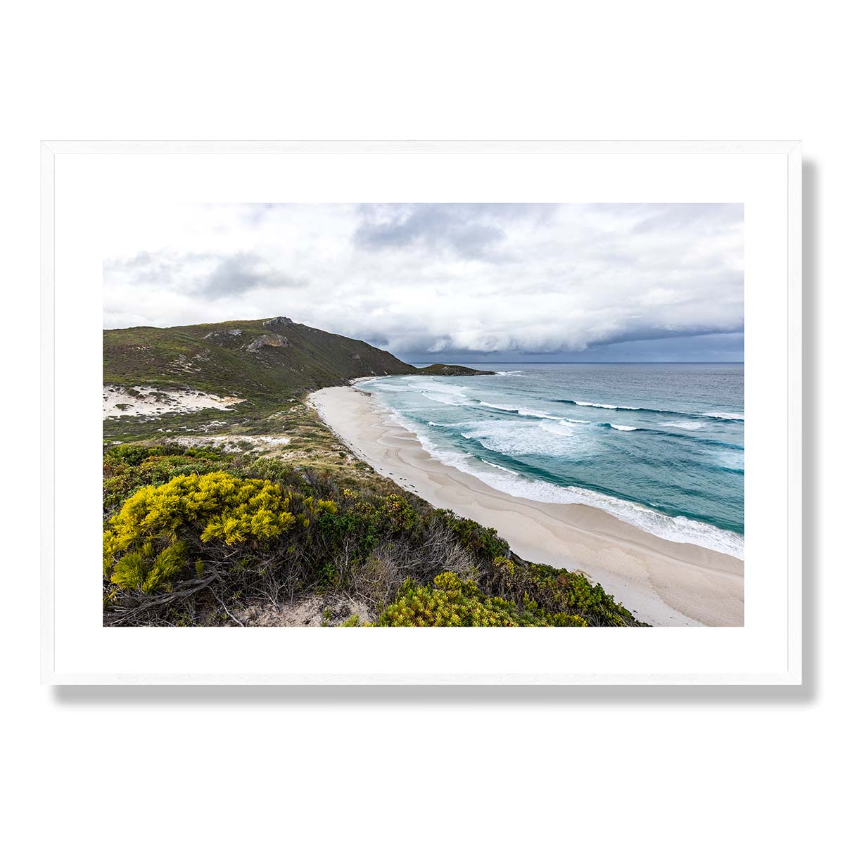 Conspicuous Beach Art Print