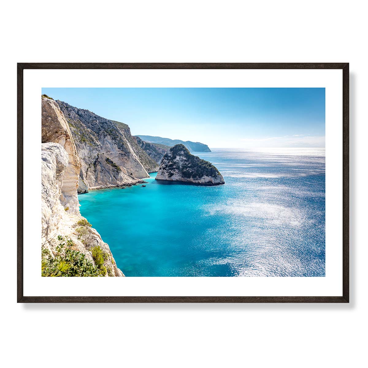 Plakaki Beach Zakynthos Art Print