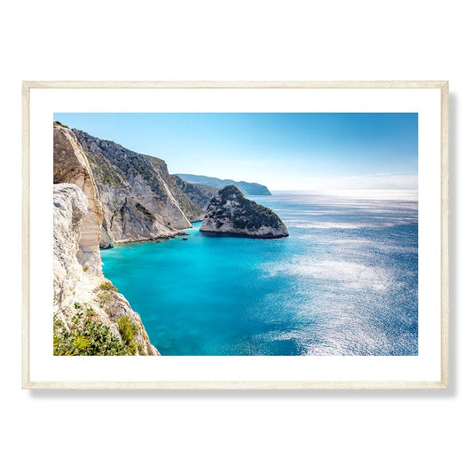 Plakaki Beach Zakynthos Art Print
