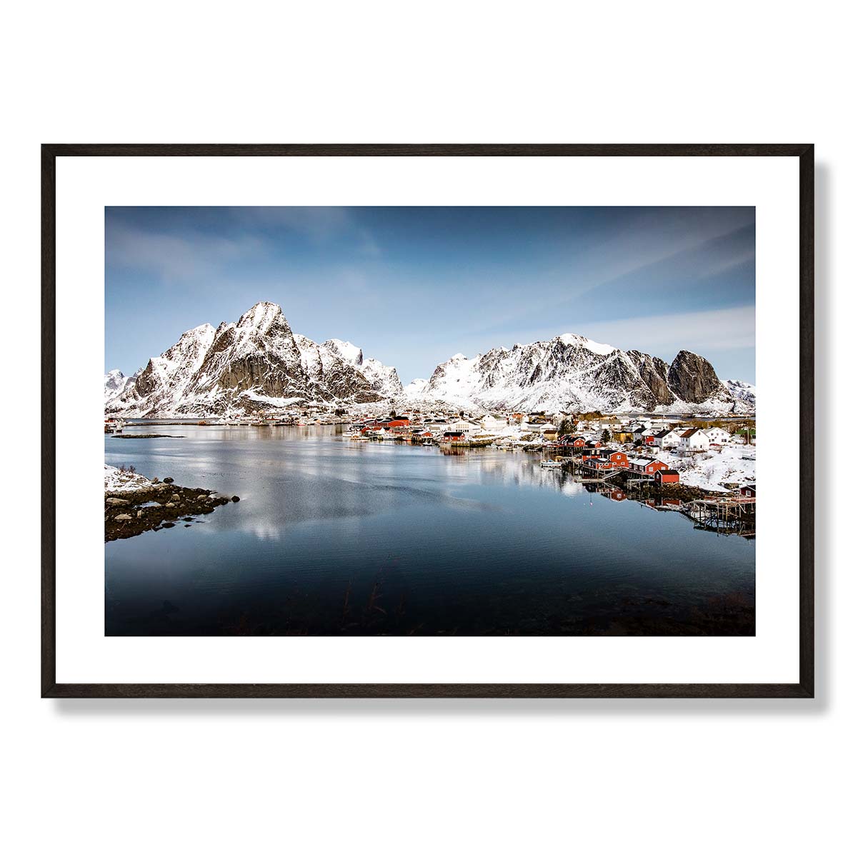 Reine Village Lofoten Islands Norway Art Print