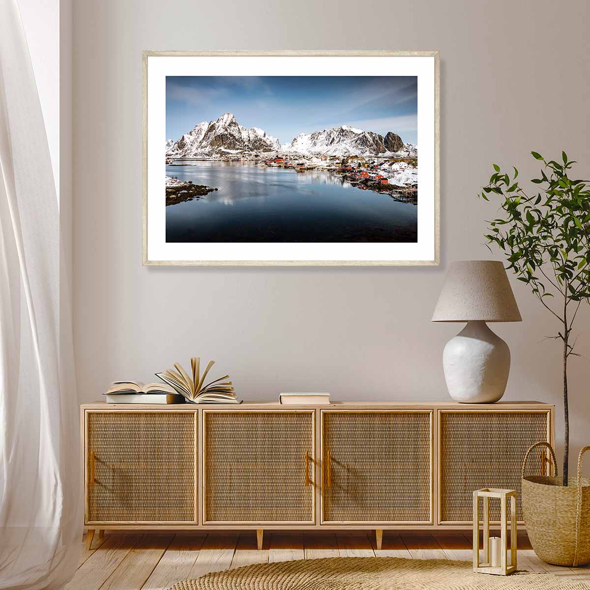 Reine Village Lofoten Islands Norway Art Print