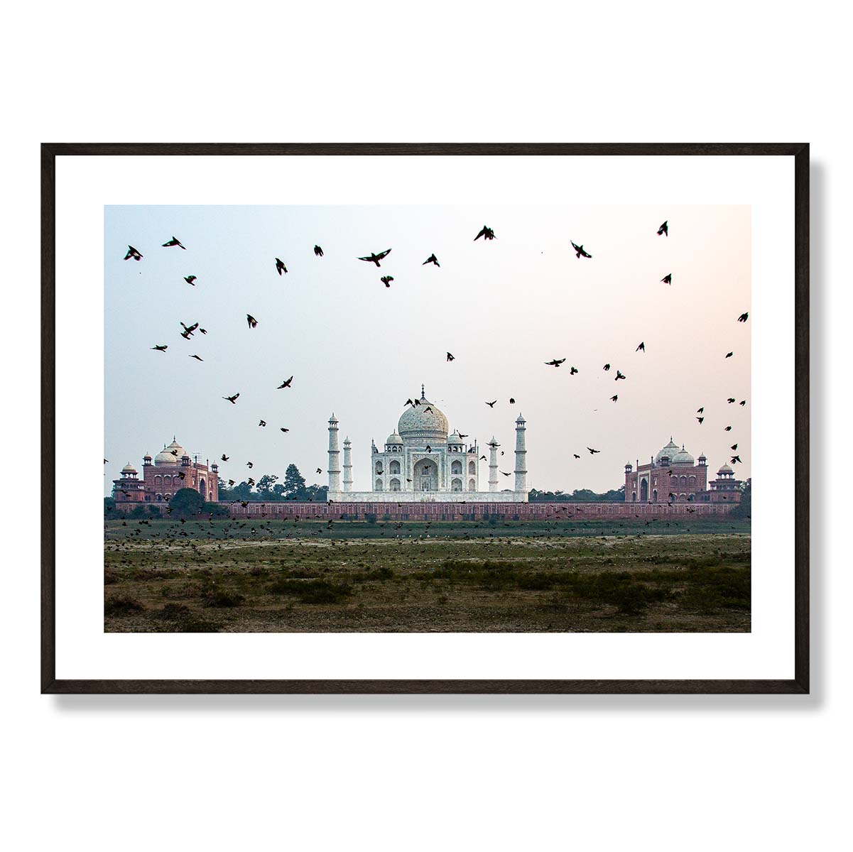 Taj Mahal from across the River Art Print