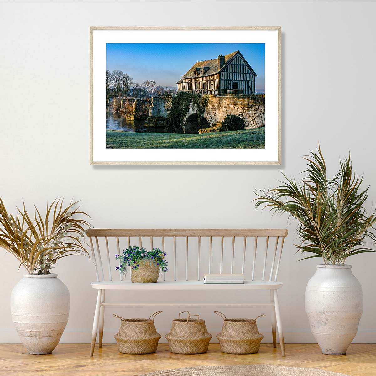 The Old Mill of Vernon Art Print