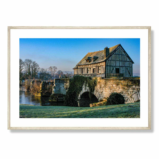The Old Mill of Vernon Art Print
