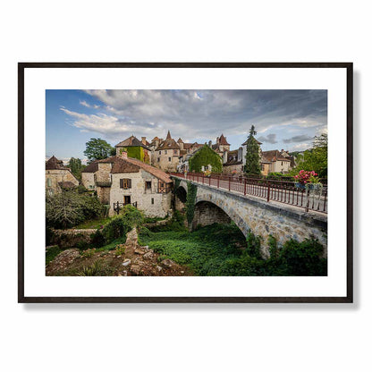 Carennac France Art Print
