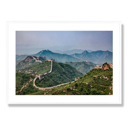 The Great Wall of China Winding View Art Print