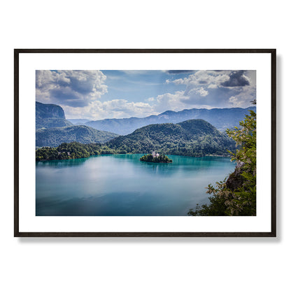 Lake Bled Art Print