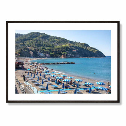 Levanto Beach Italian Riviera Art Print