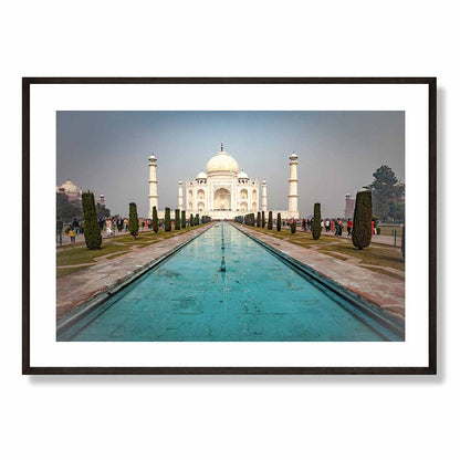 Taj Mahal Mughal Garden Art Print