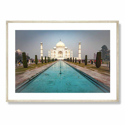 Taj Mahal Mughal Garden Art Print