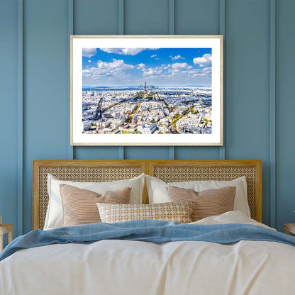 Paris Skyline Art Print