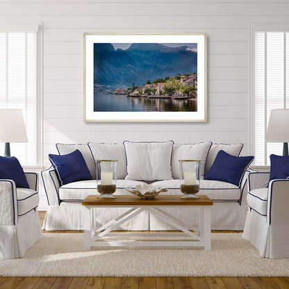 Prcanj Bay of Kotor Art Print
