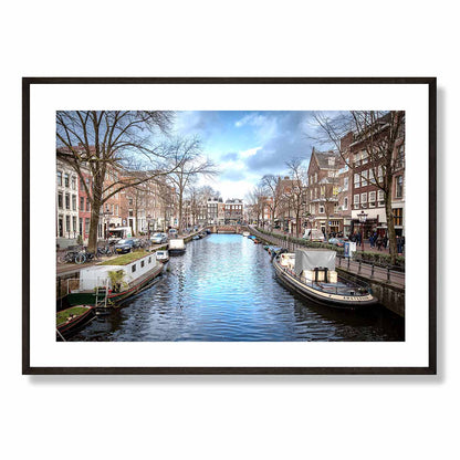Spiegelgracht Amsterdam Art Print