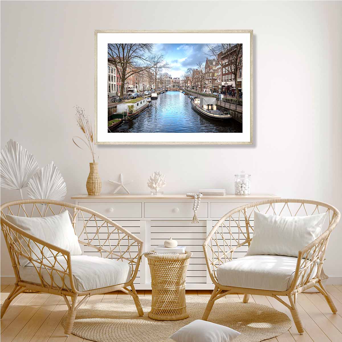 Spiegelgracht Amsterdam Art Print