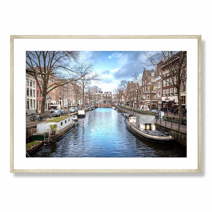 Spiegelgracht Amsterdam Art Print