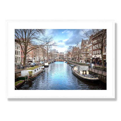 Spiegelgracht Amsterdam Art Print