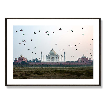 Taj Mahal from across the River Art Print