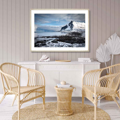 Vikten Lofoten Islands Norway Art Print
